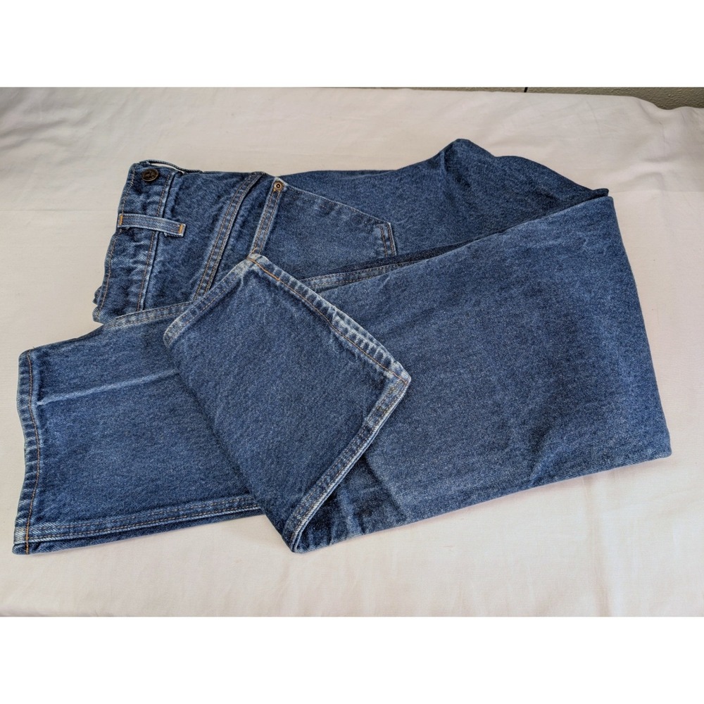 Wild Ass Double Knee Work Jeans USA Made Men's 32x32 Logger Distressed Denim - Picture 10 of 16
